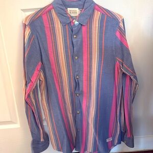 Scotch & Soda Men’s Button Down Shirt Medium
